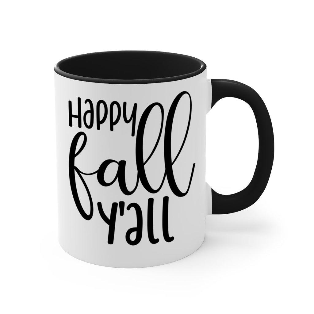 Happy Fall Y all 224#- fall-Mug / Coffee Cup