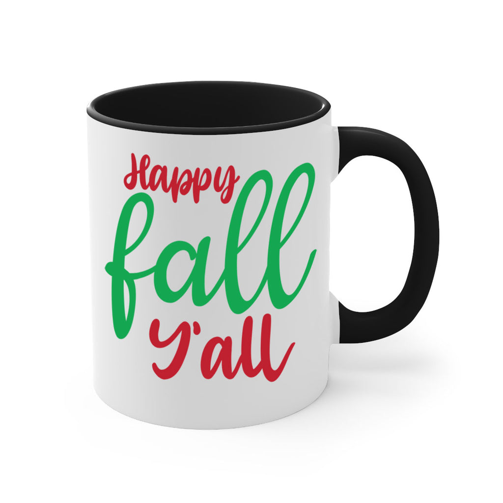Happy Fall Y all 226#- fall-Mug / Coffee Cup