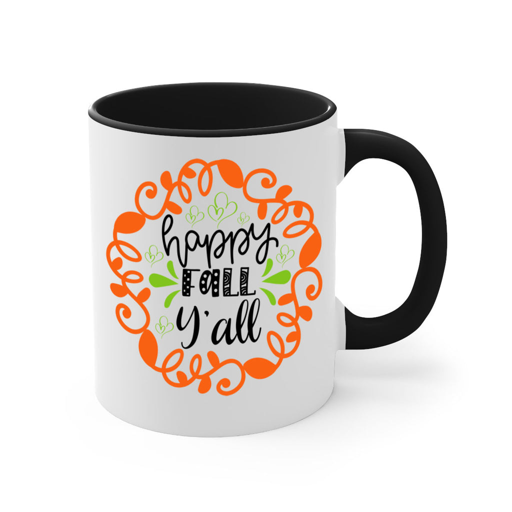 Happy Fall Y all 227#- fall-Mug / Coffee Cup