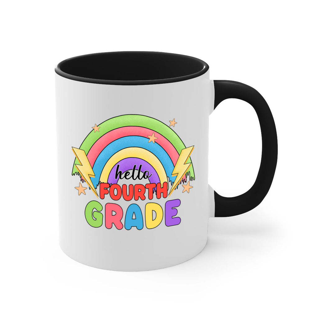 Hello 4th Grade Rainbow 13#- 4th grade-Mug / Coffee Cup