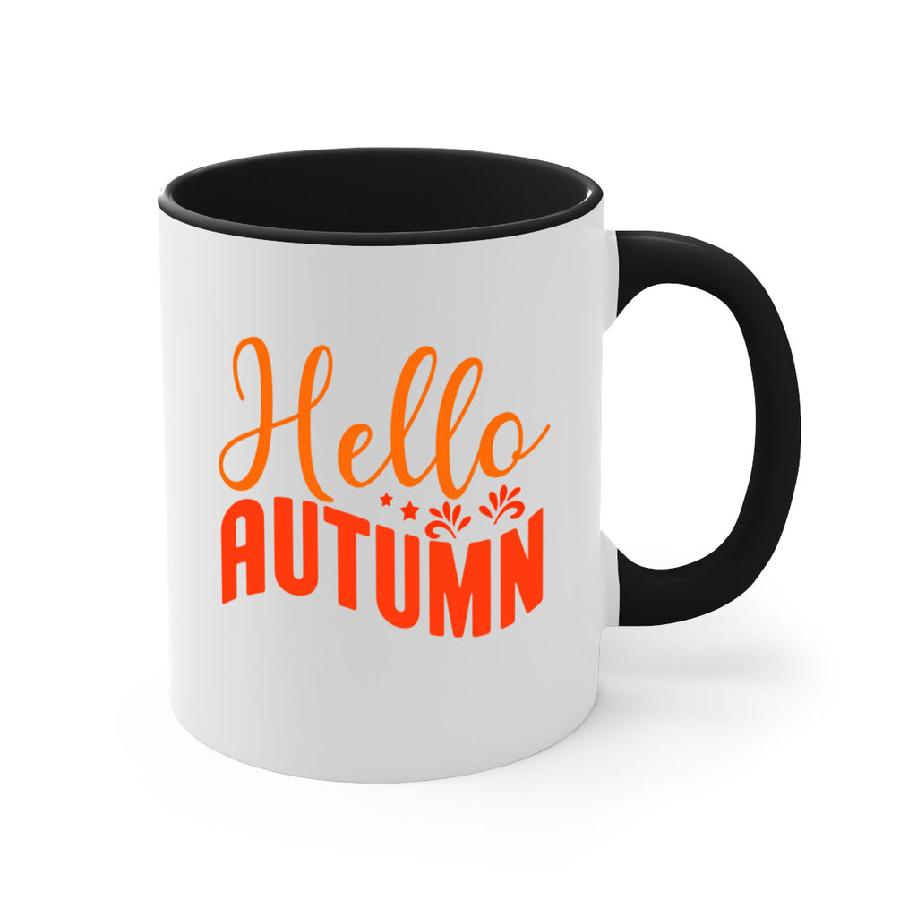 Hello Autumn Design 268#- fall-Mug / Coffee Cup