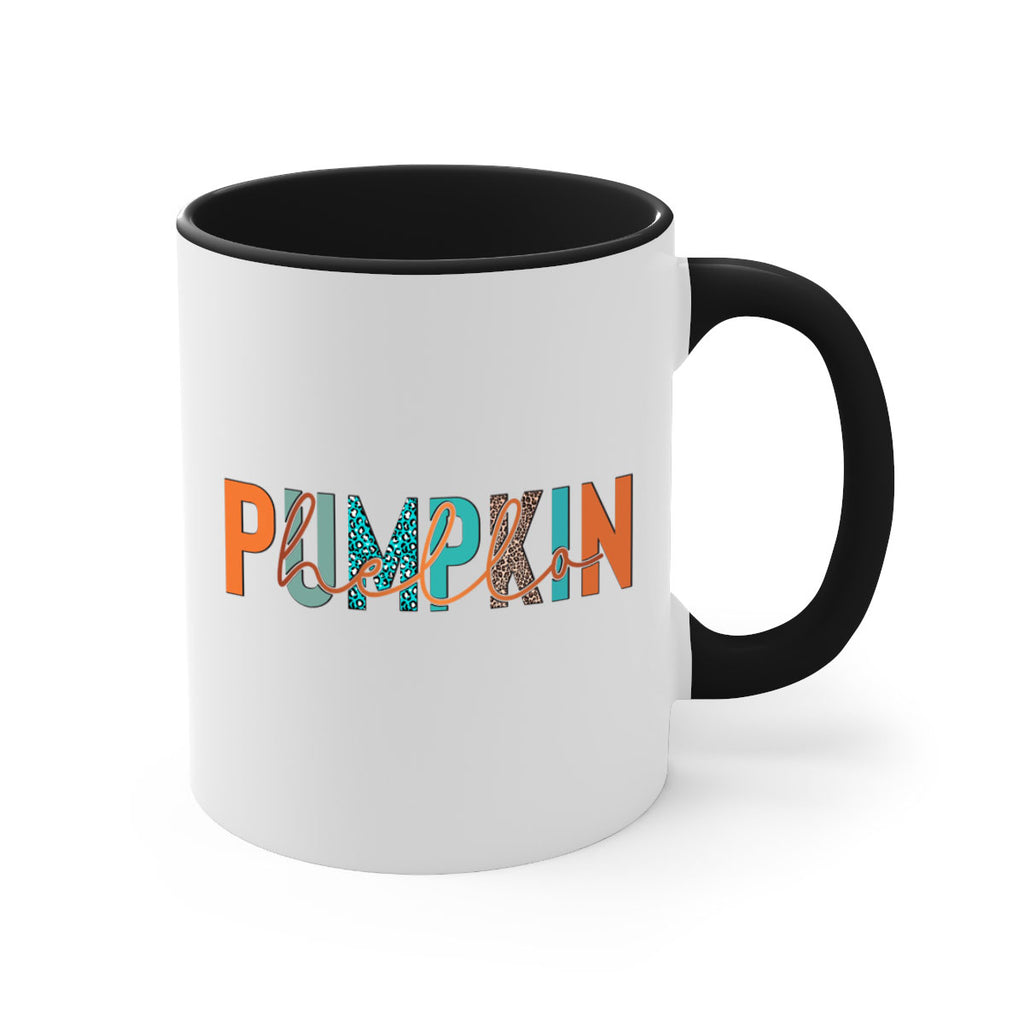 Hello Pumpkin 285#- fall-Mug / Coffee Cup