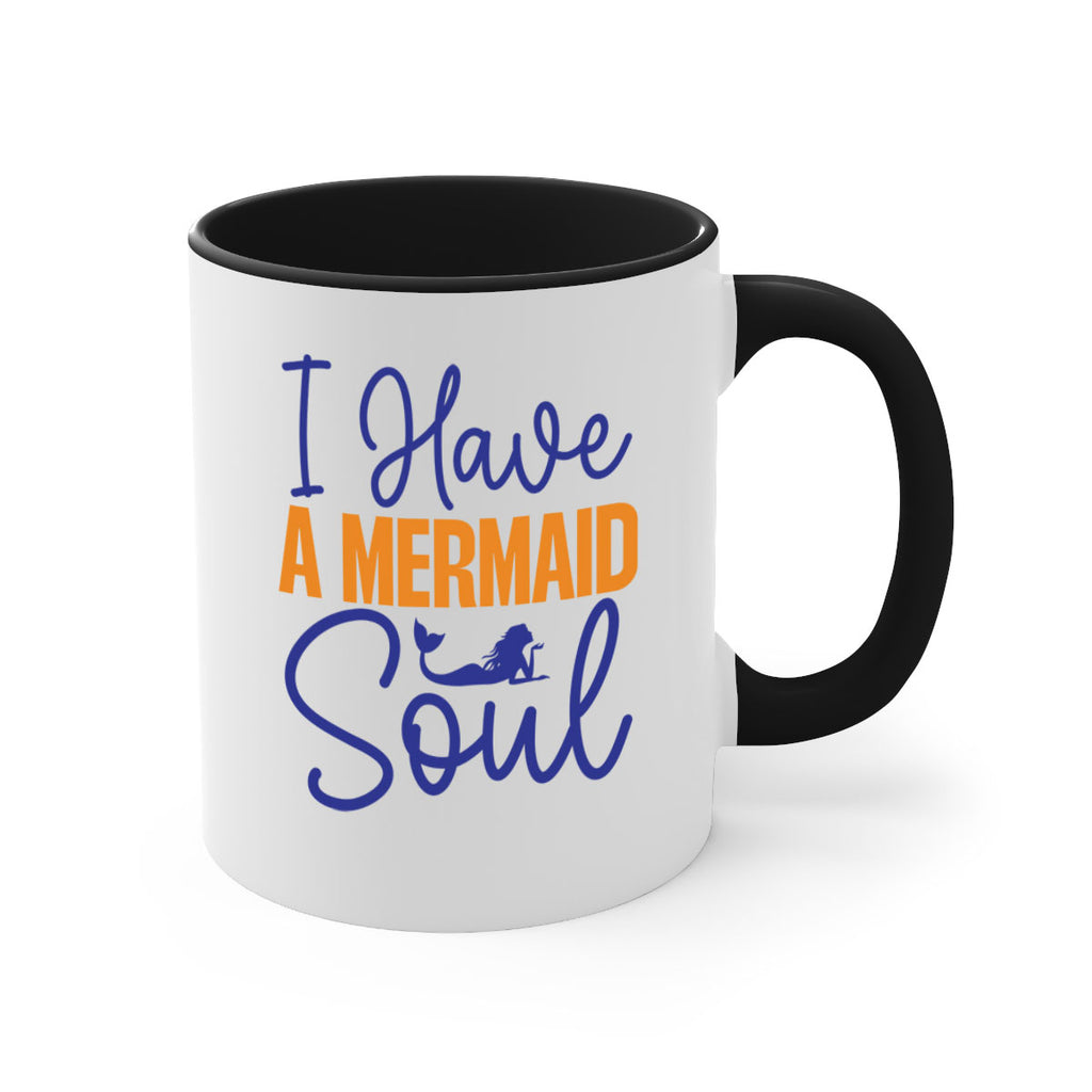 I Have a Mermaid Soul 205#- mermaid-Mug / Coffee Cup