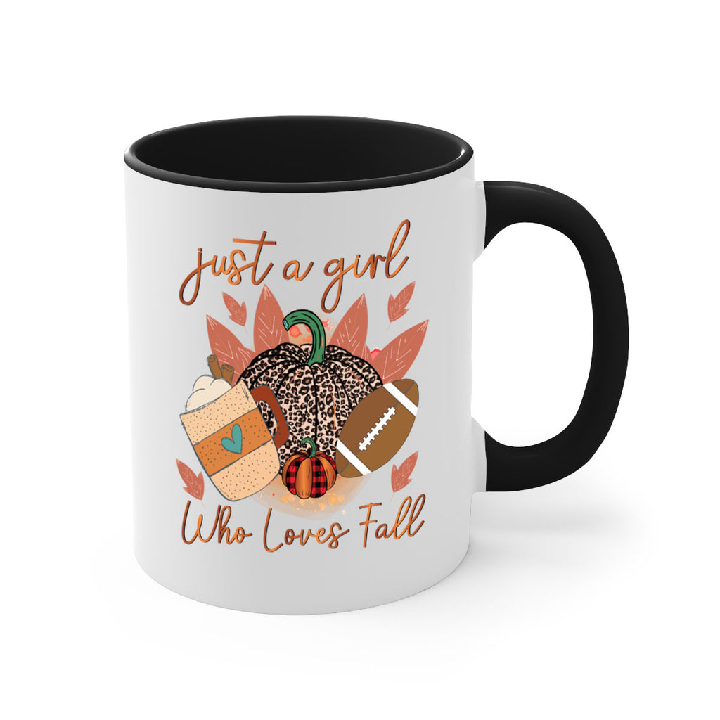 Just A Girl Who Loves Fall 384#- fall-Mug / Coffee Cup
