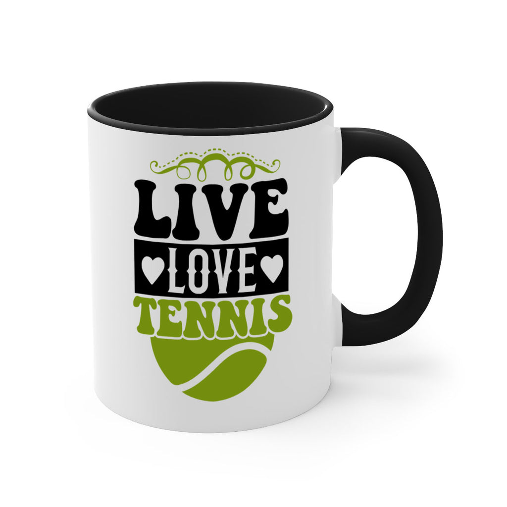 Live Love Tennis 817#- tennis-Mug / Coffee Cup