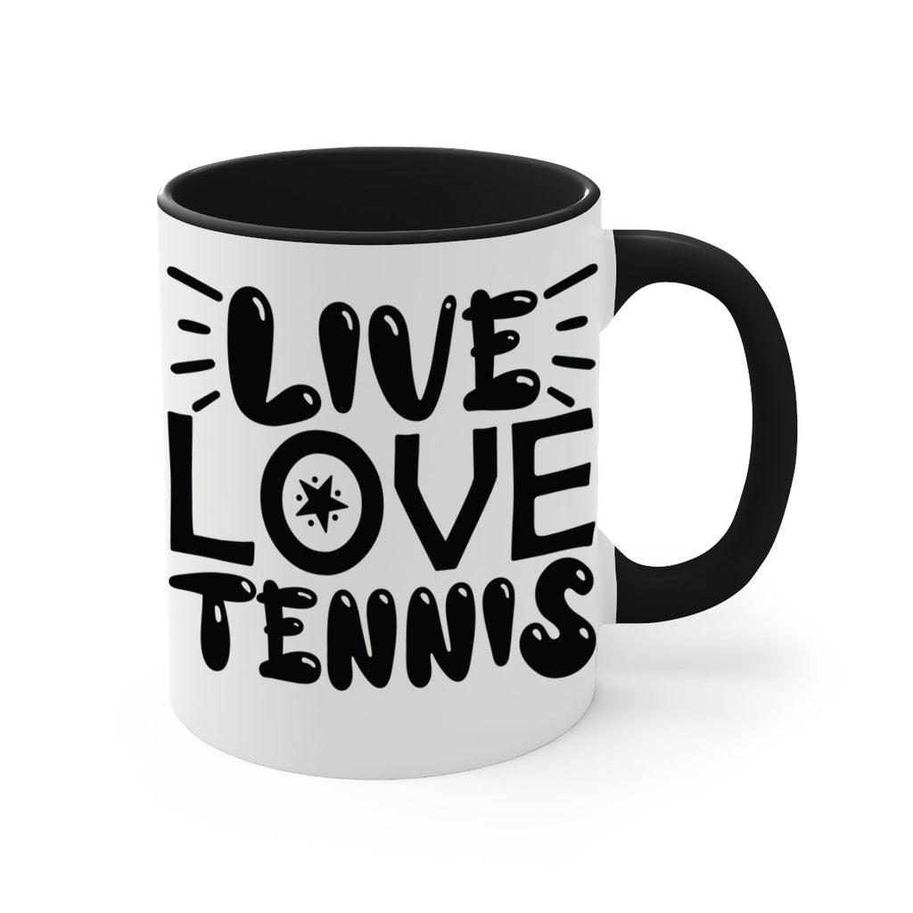 Live love Tennis 800#- tennis-Mug / Coffee Cup