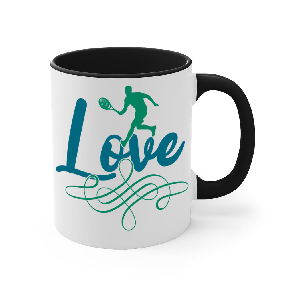 Love 706#- tennis-Mug / Coffee Cup