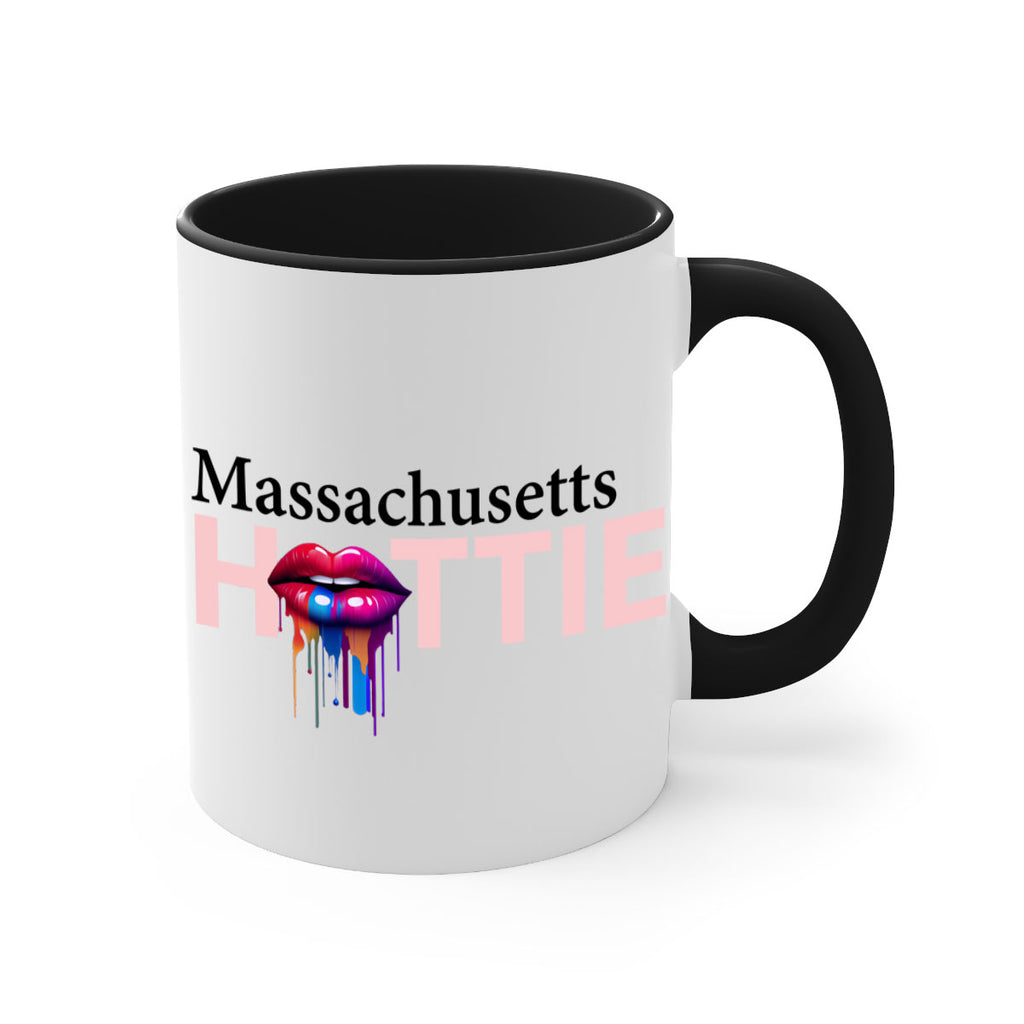 Massachusetts Hottie with dripping lips 21#- Hottie Collection-Mug / Coffee Cup