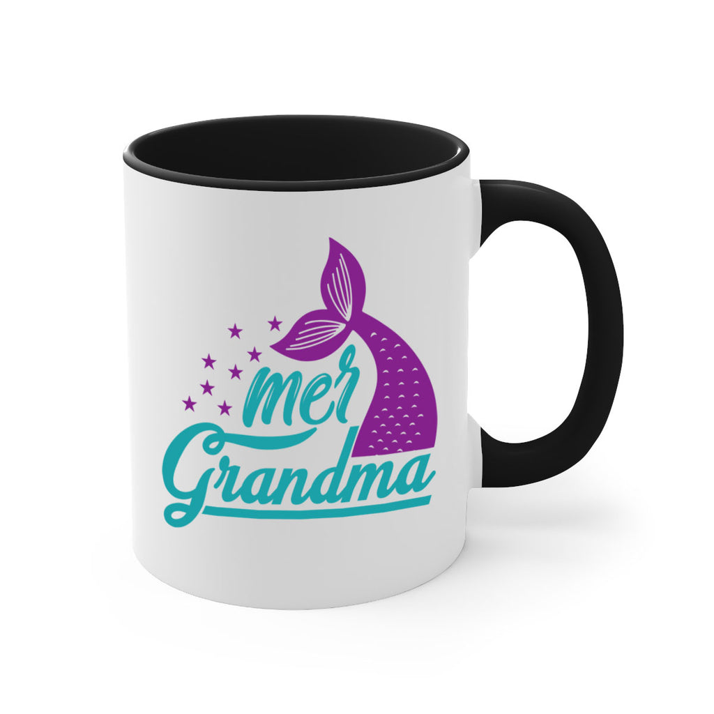 Mer Grandma 328#- mermaid-Mug / Coffee Cup