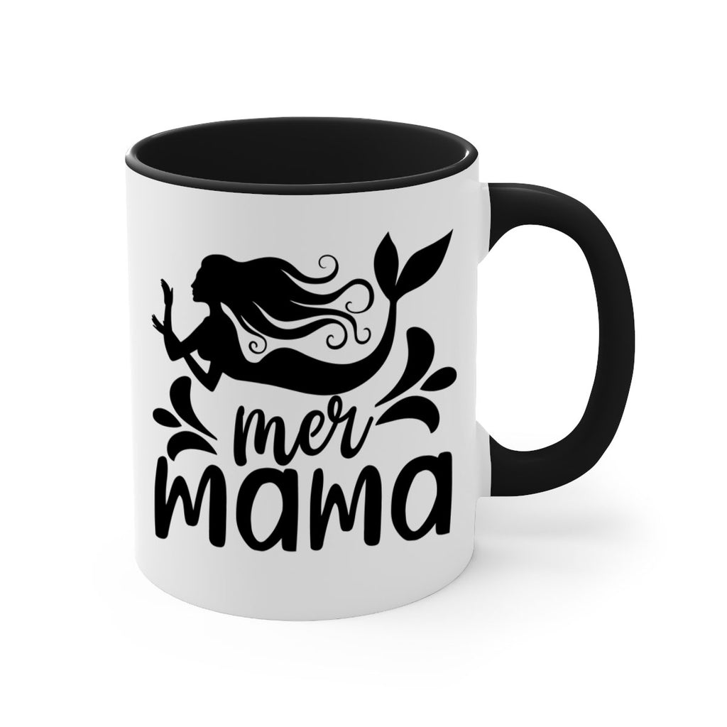 Mer mama 349#- mermaid-Mug / Coffee Cup