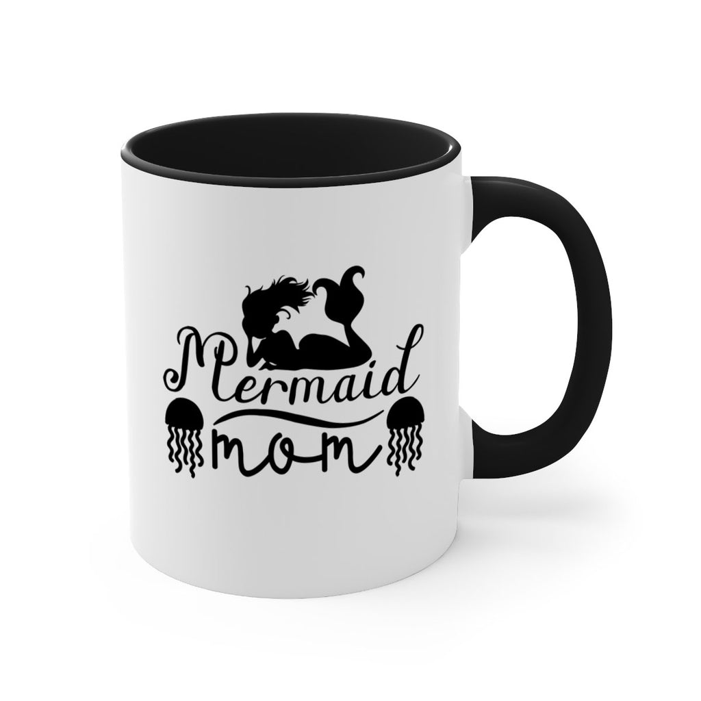 Mermaid Mom 373#- mermaid-Mug / Coffee Cup