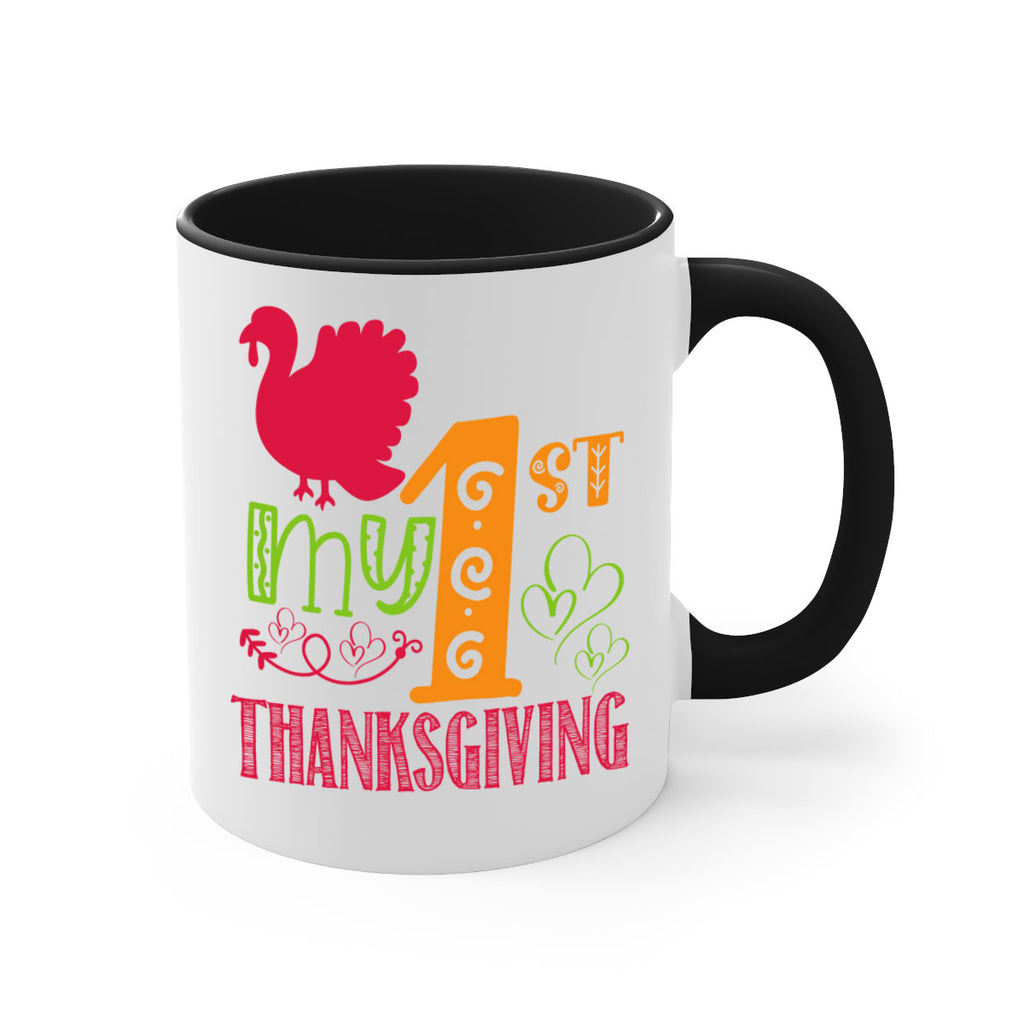 My st Thanksgiving 432#- fall-Mug / Coffee Cup