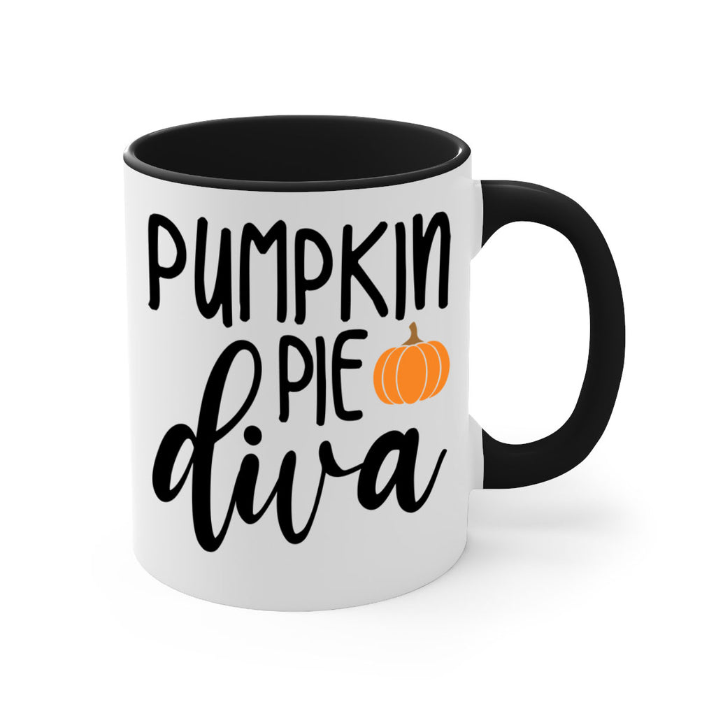 Pumpkin Pie Diva 532#- fall-Mug / Coffee Cup