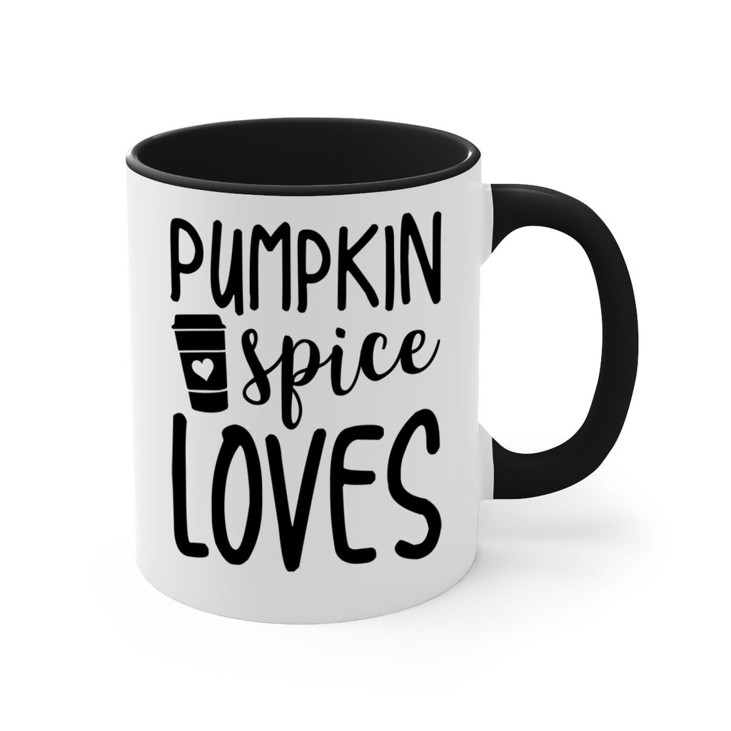 Pumpkin Spice Loves 555#- fall-Mug / Coffee Cup
