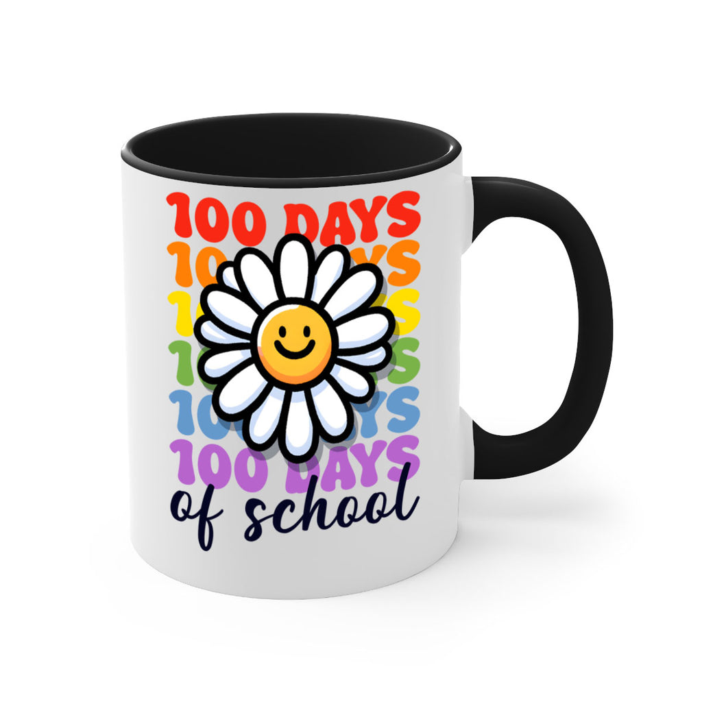 Retro Flower 100 Days Of 56#- 100 days-Mug / Coffee Cup