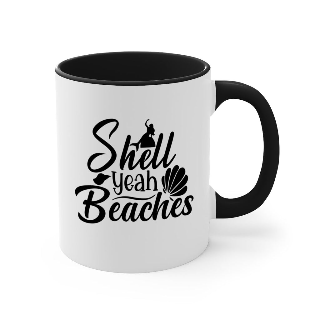 Shell Yeah Beaches 589#- mermaid-Mug / Coffee Cup