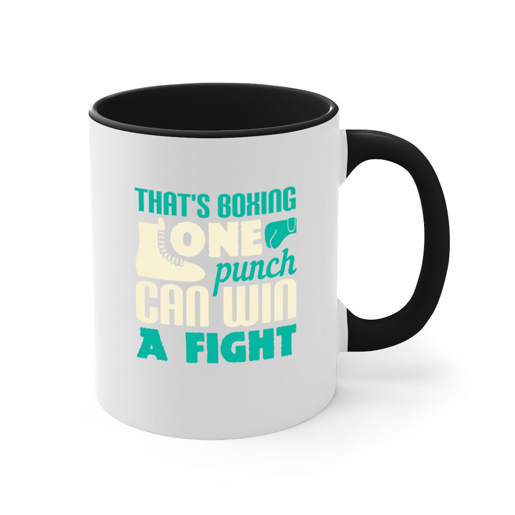 Thats boxing one punch can win a fight 1854#- boxing-Mug / Coffee Cup