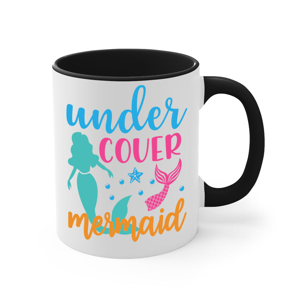 Under Cover Mermaid Design 654#- mermaid-Mug / Coffee Cup