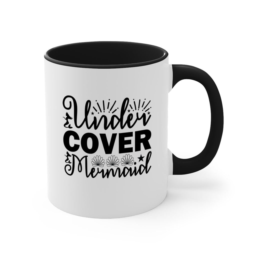 Under Cover Mermaid design 652#- mermaid-Mug / Coffee Cup