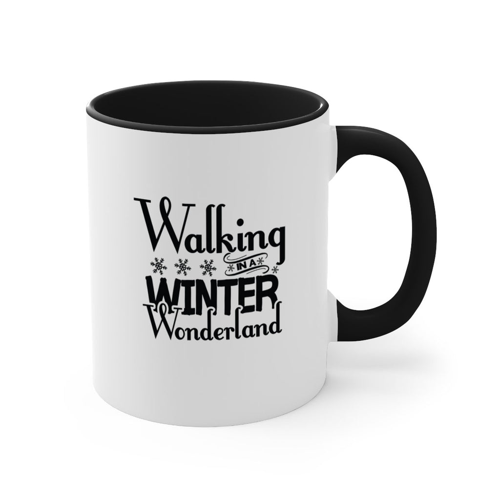 Walking in a Winter Wonderland 437#- winter-Mug / Coffee Cup