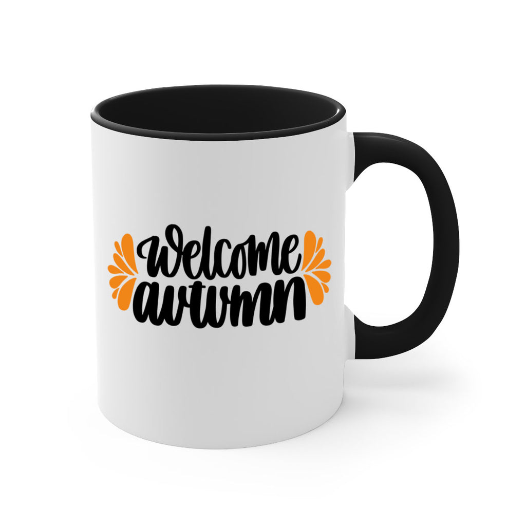 Welcome Autumn 513#- fall-Mug / Coffee Cup