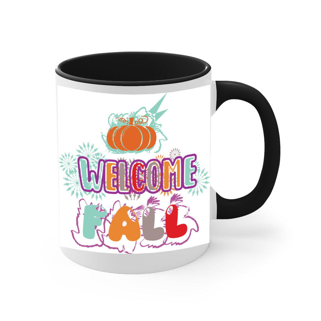 WelcomeFalldesign 638#- fall-Mug / Coffee Cup