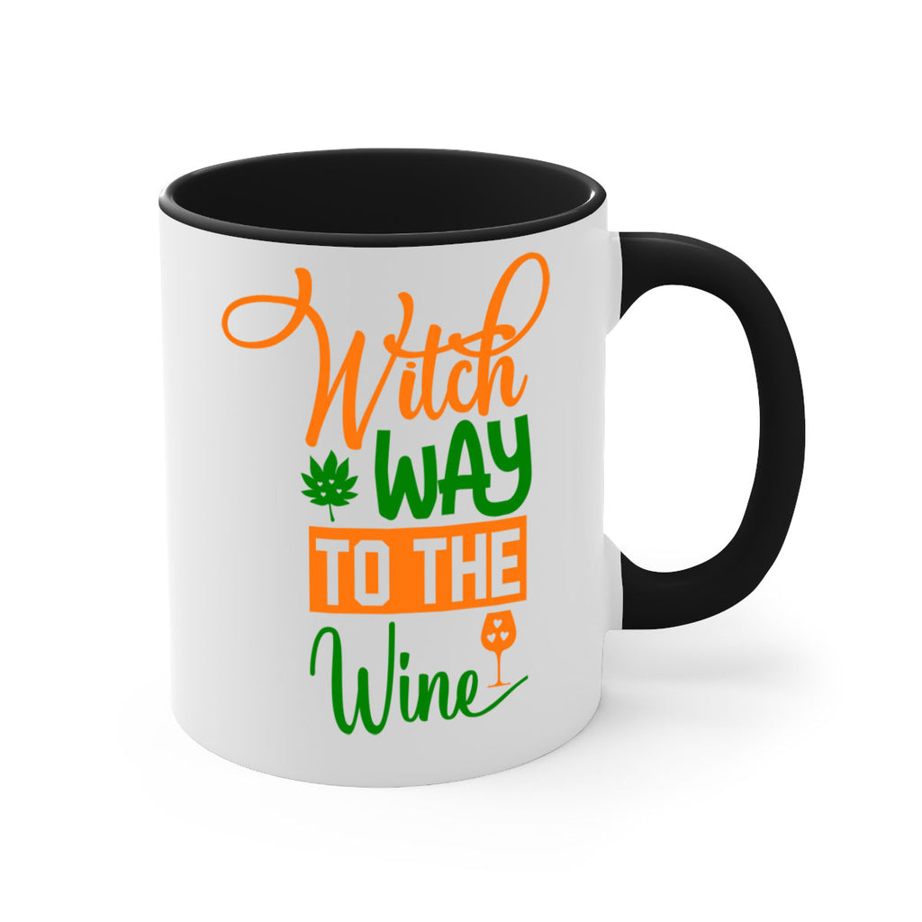 Witch Way to the Wine 650#- fall-Mug / Coffee Cup