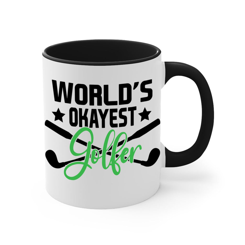 Worlds okayest golfer 27#- golf-Mug / Coffee Cup