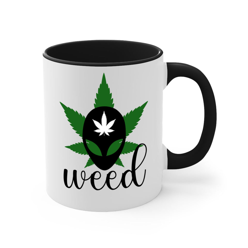 alien weed 12#- marijuana-Mug / Coffee Cup