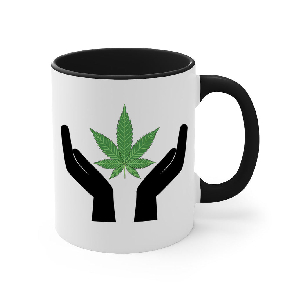 cannabis hands 44#- marijuana-Mug / Coffee Cup