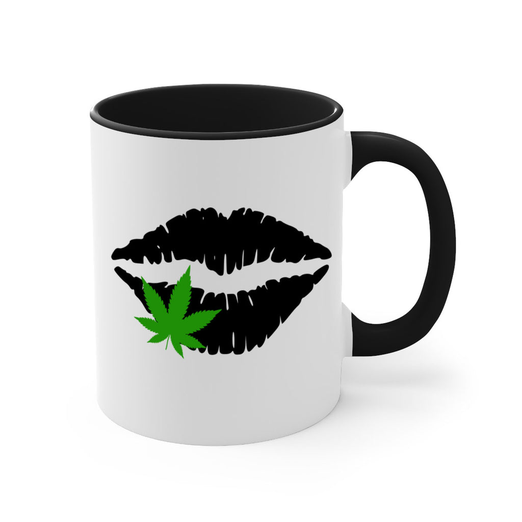 cannabis lips 47#- marijuana-Mug / Coffee Cup