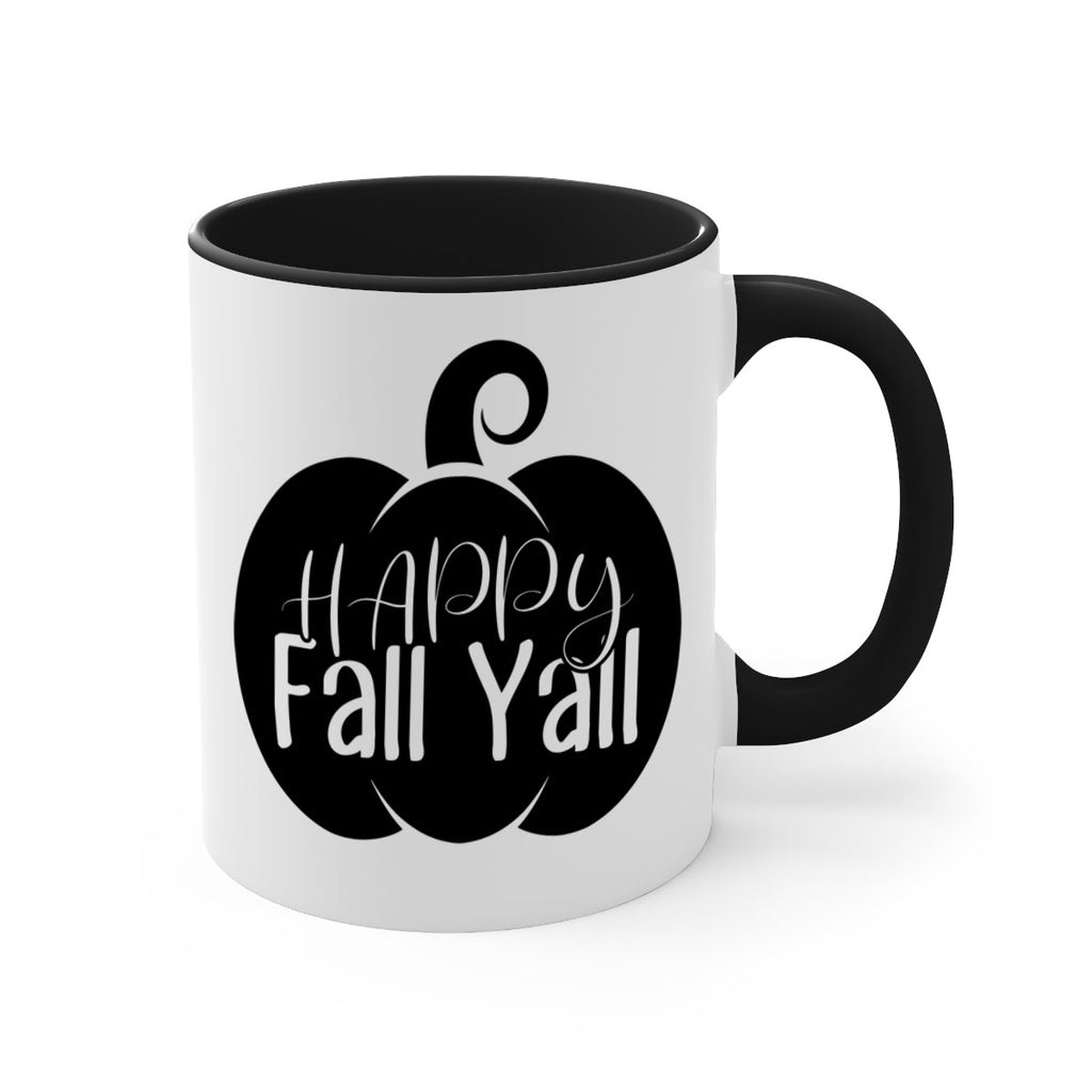 happy fall yall 235#- fall-Mug / Coffee Cup