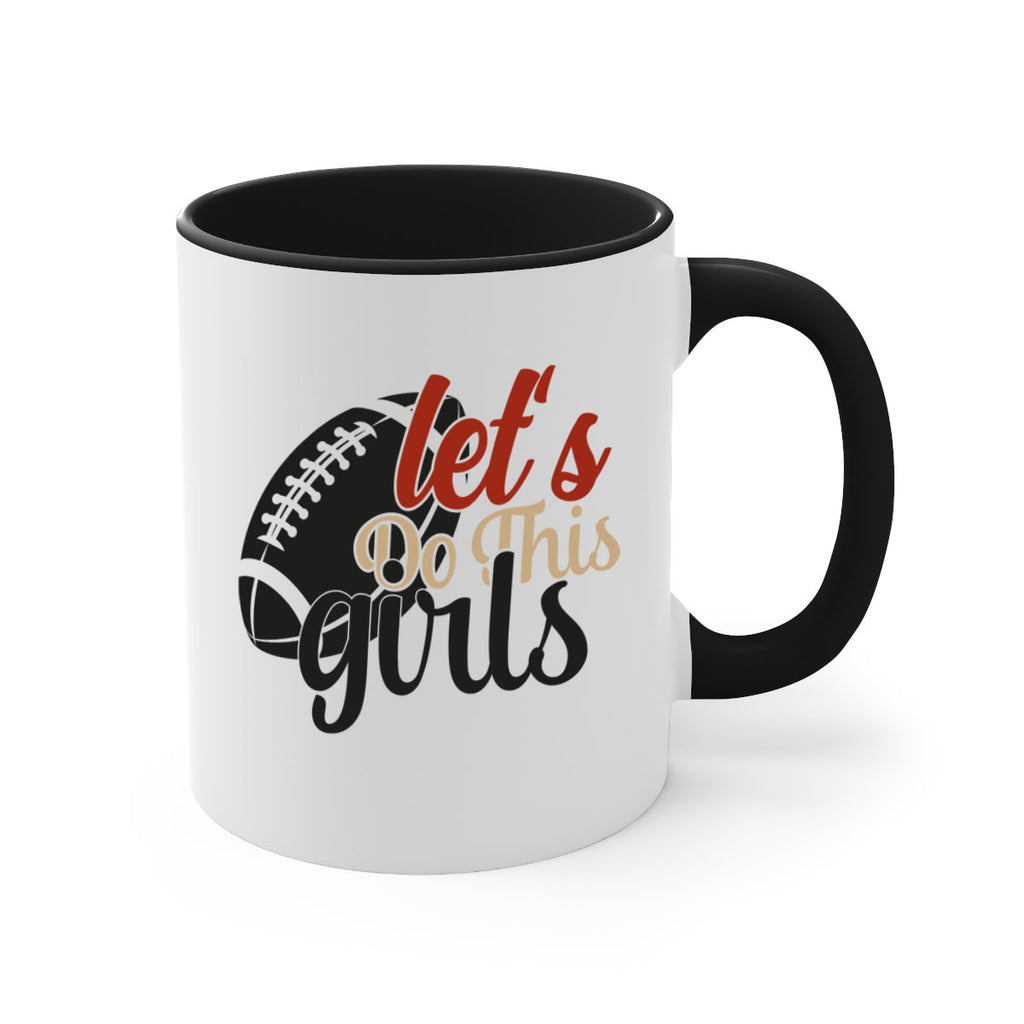 lets do this girls 2282#- softball-Mug / Coffee Cup