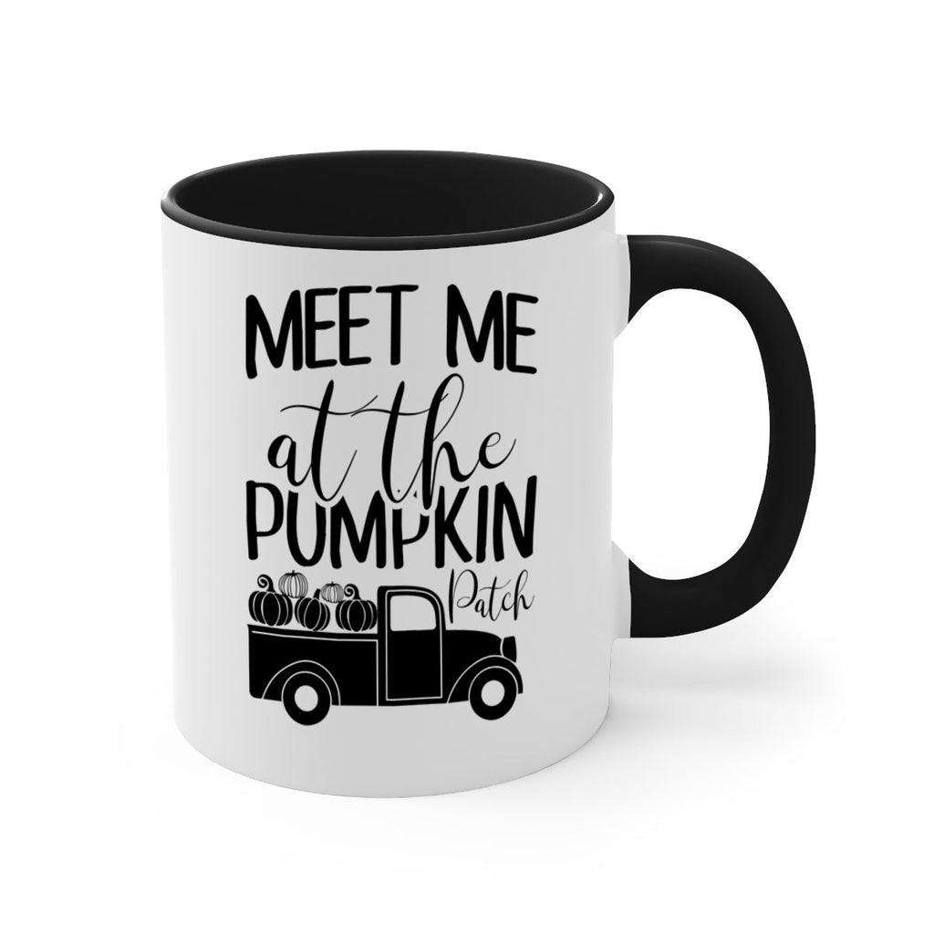 meet me at the pumpkin patch 424#- fall-Mug / Coffee Cup