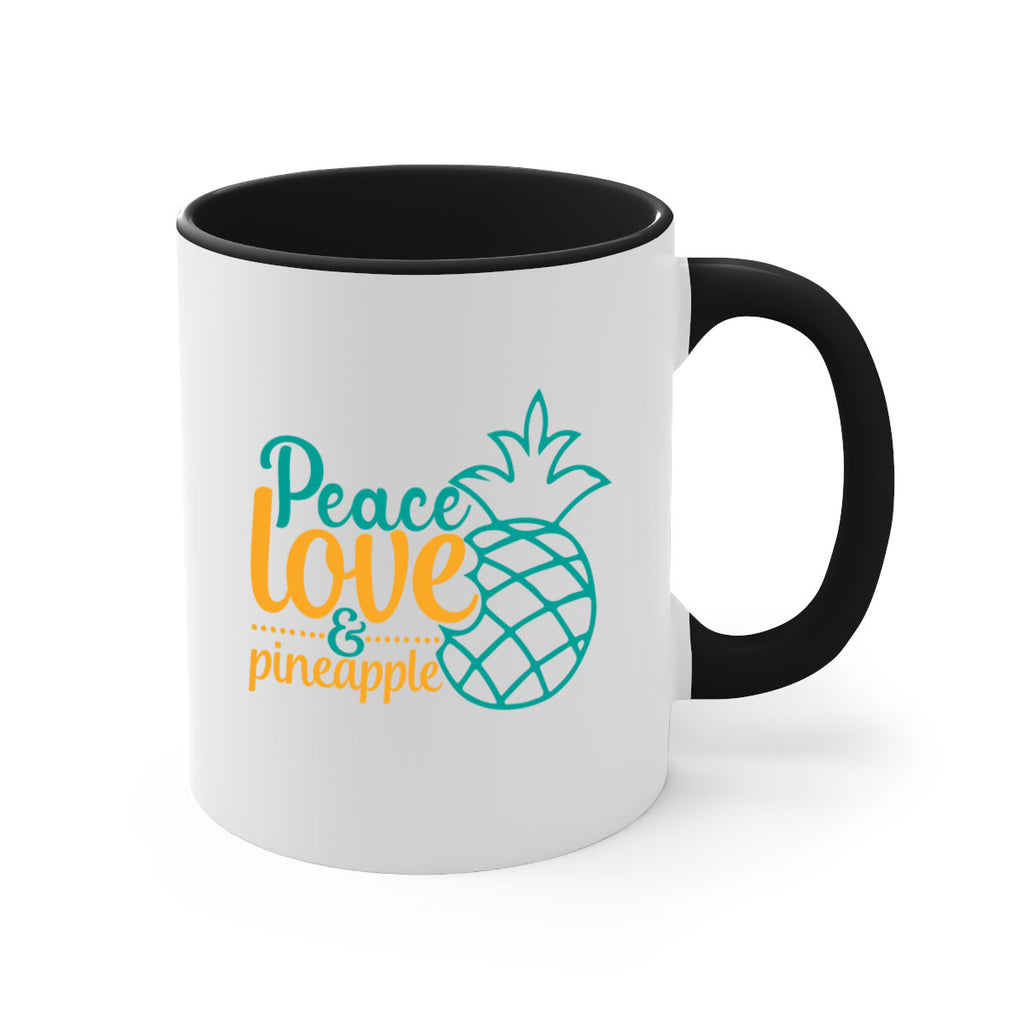 peace love pineapple Style 82#- Summer-Mug / Coffee Cup