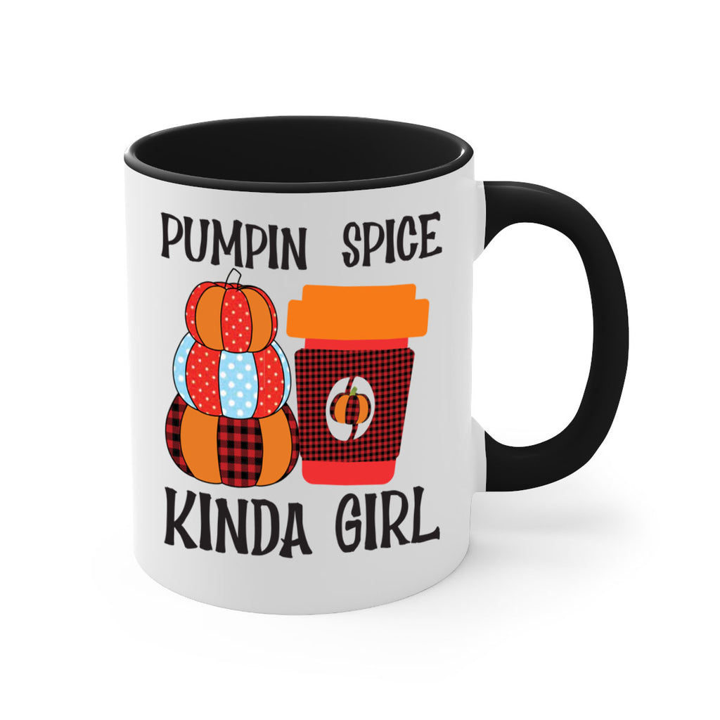 pumpkin spice kinda girl 551#- fall-Mug / Coffee Cup