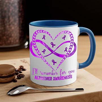 AlzheimerS Awareness Heart Infinity 14#- alzheimers-Mug / Coffee Cup