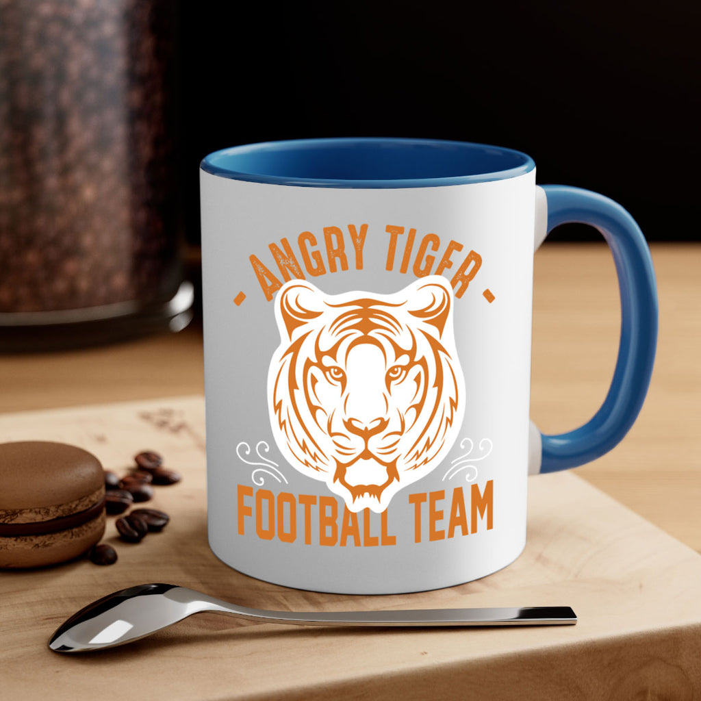 Angry tiger 1459#- football-Mug / Coffee Cup