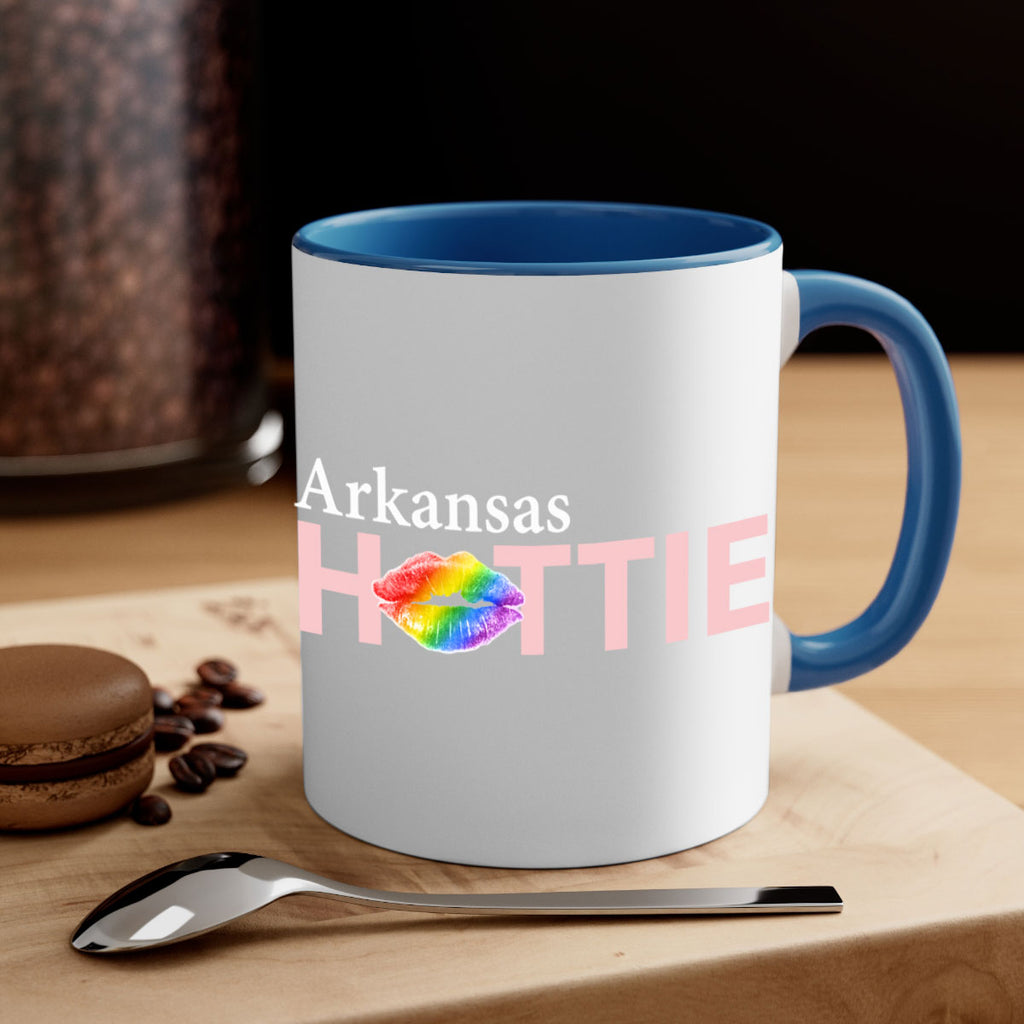 Arkansas Hottie with rainbow lips 55#- Hottie Collection-Mug / Coffee Cup