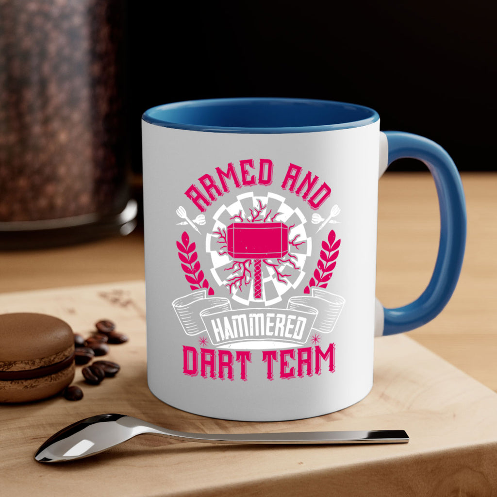 Armed and Hammered dart team 2359#- darts-Mug / Coffee Cup