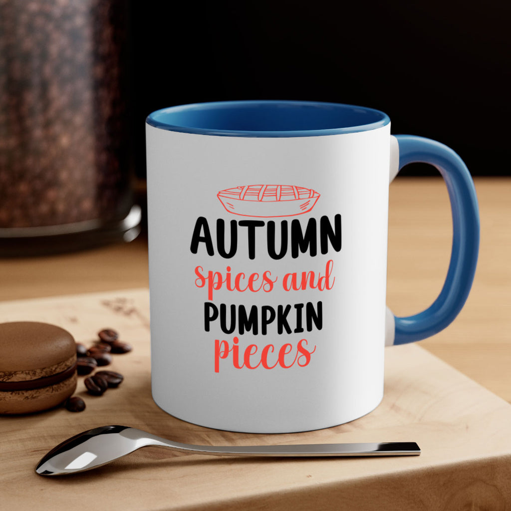 Autumn spices and pumpkin pieces 32#- fall-Mug / Coffee Cup