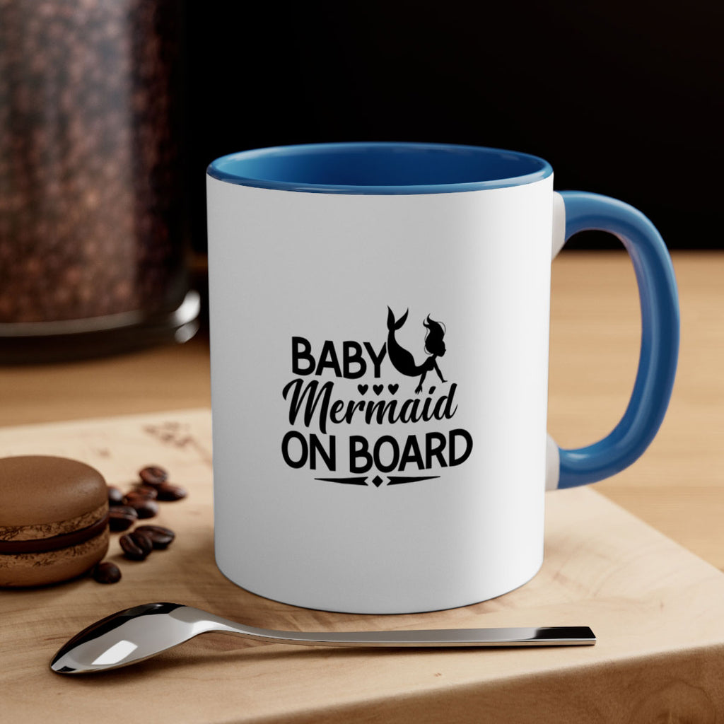 Baby Mermaid On Board 25#- mermaid-Mug / Coffee Cup