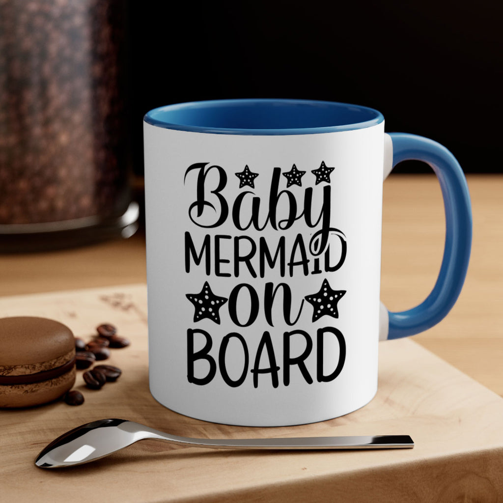 Baby Mermaid On Board 32#- mermaid-Mug / Coffee Cup