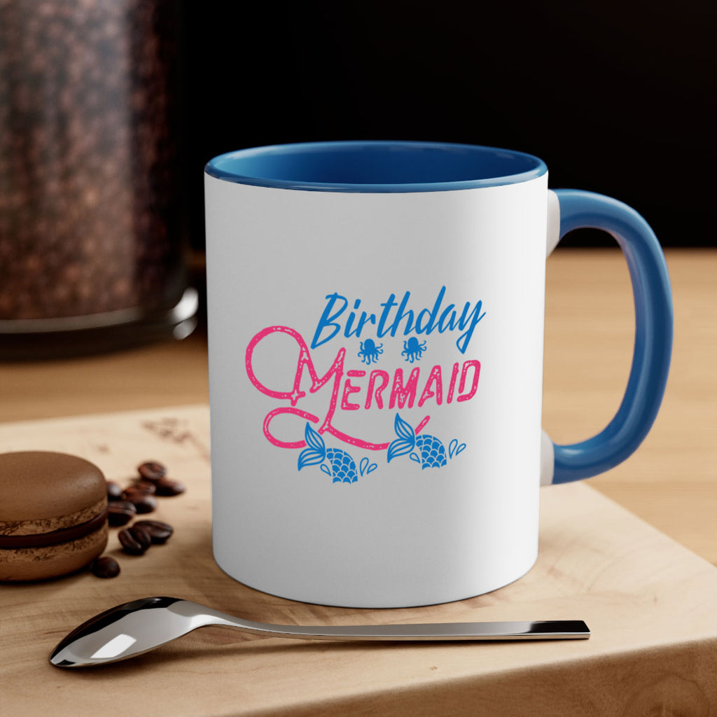 Birthday Mermaid 71#- mermaid-Mug / Coffee Cup