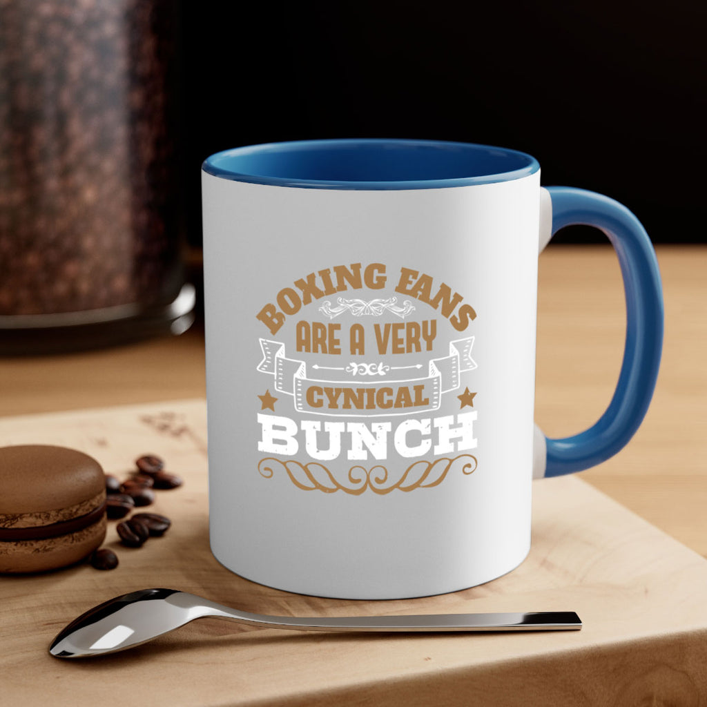 Boxing fans are a very cynical bunch 1723#- boxing-Mug / Coffee Cup