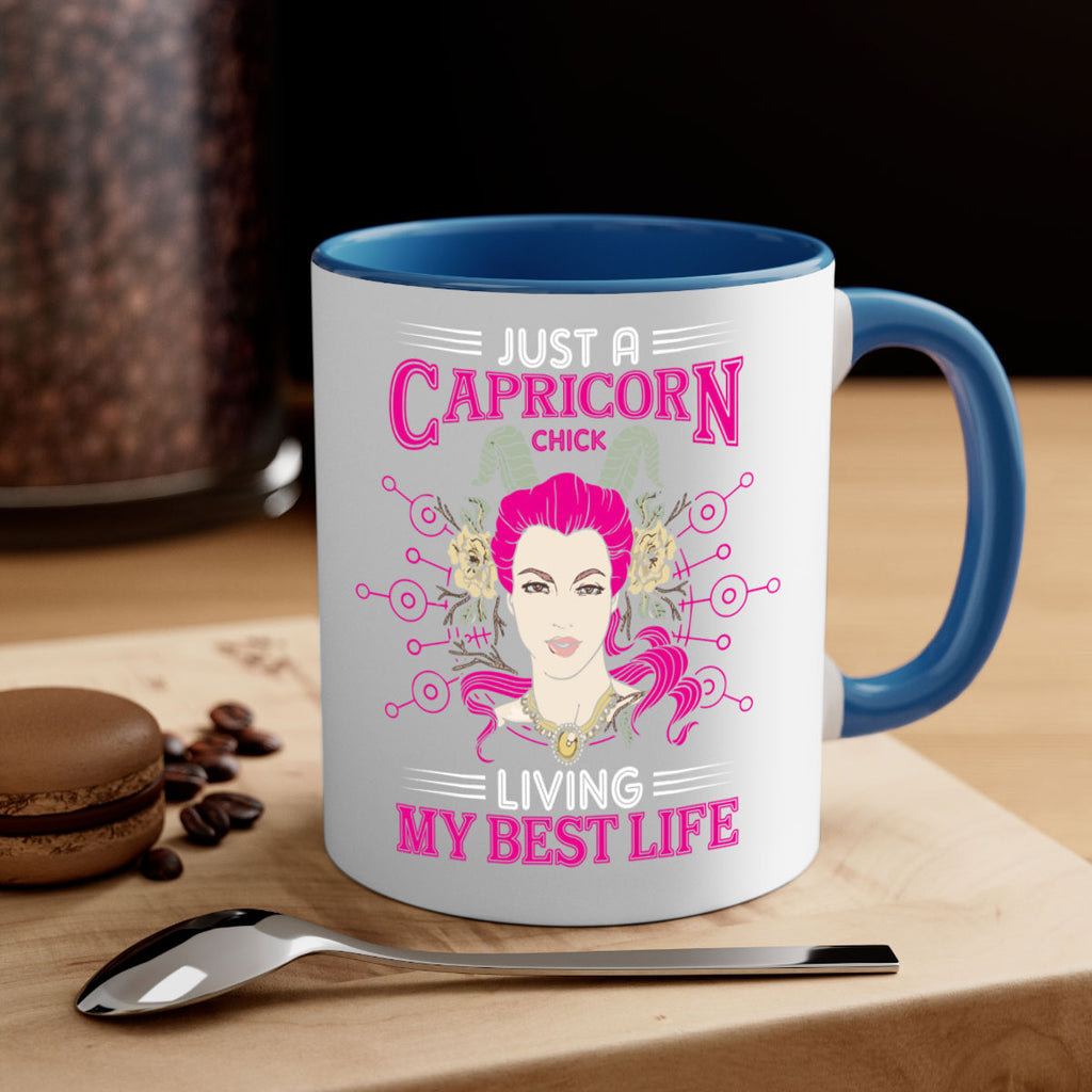 Capricorn chick 193#- zodiac-Mug / Coffee Cup