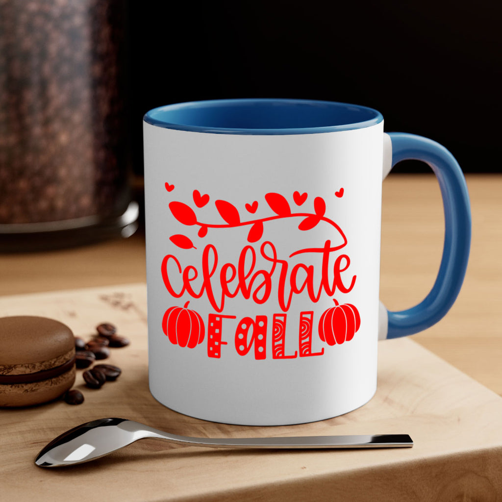 Celebrate Fall 59#- fall-Mug / Coffee Cup