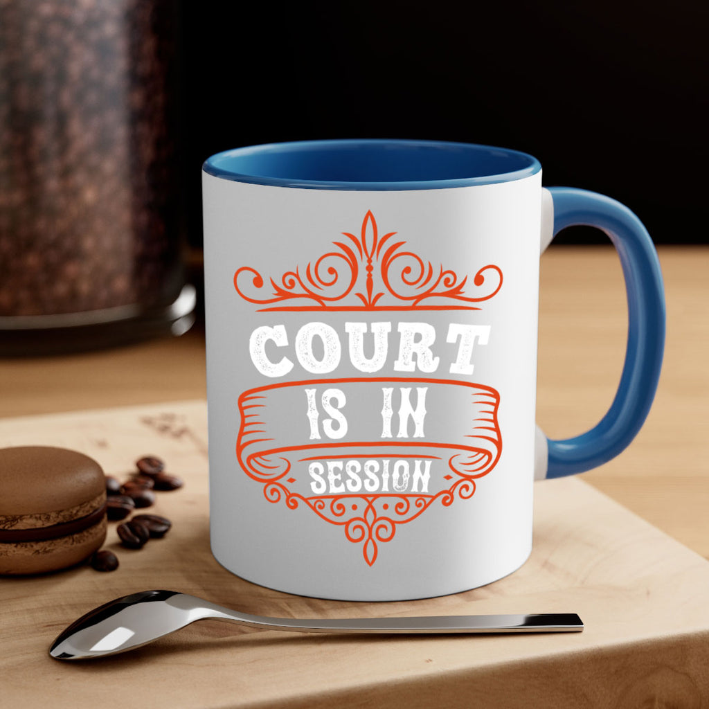 Court is in ball session 1570#- basketball-Mug / Coffee Cup