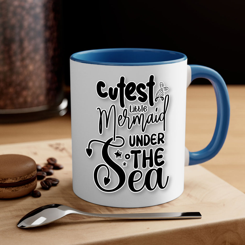 Cutest Little Mermaid Under The 98#- mermaid-Mug / Coffee Cup