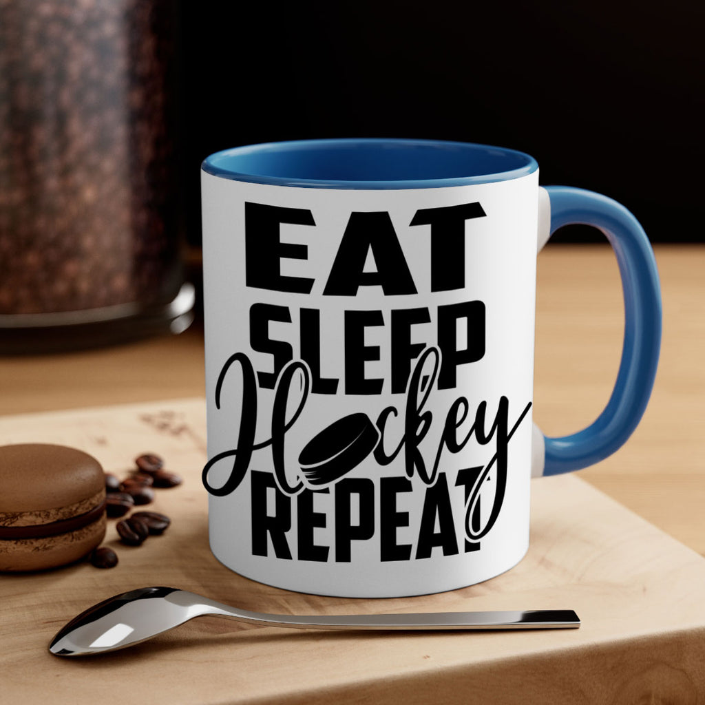 Eat Sleep Hockey Repeat 1311#- hockey-Mug / Coffee Cup